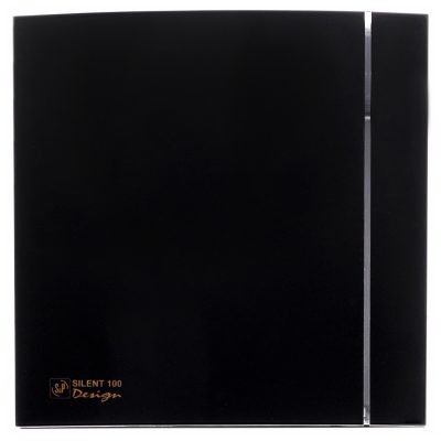Накладной вентилятор Soler Palau SILENT-300 CRZ BLACK DESIGN 4C