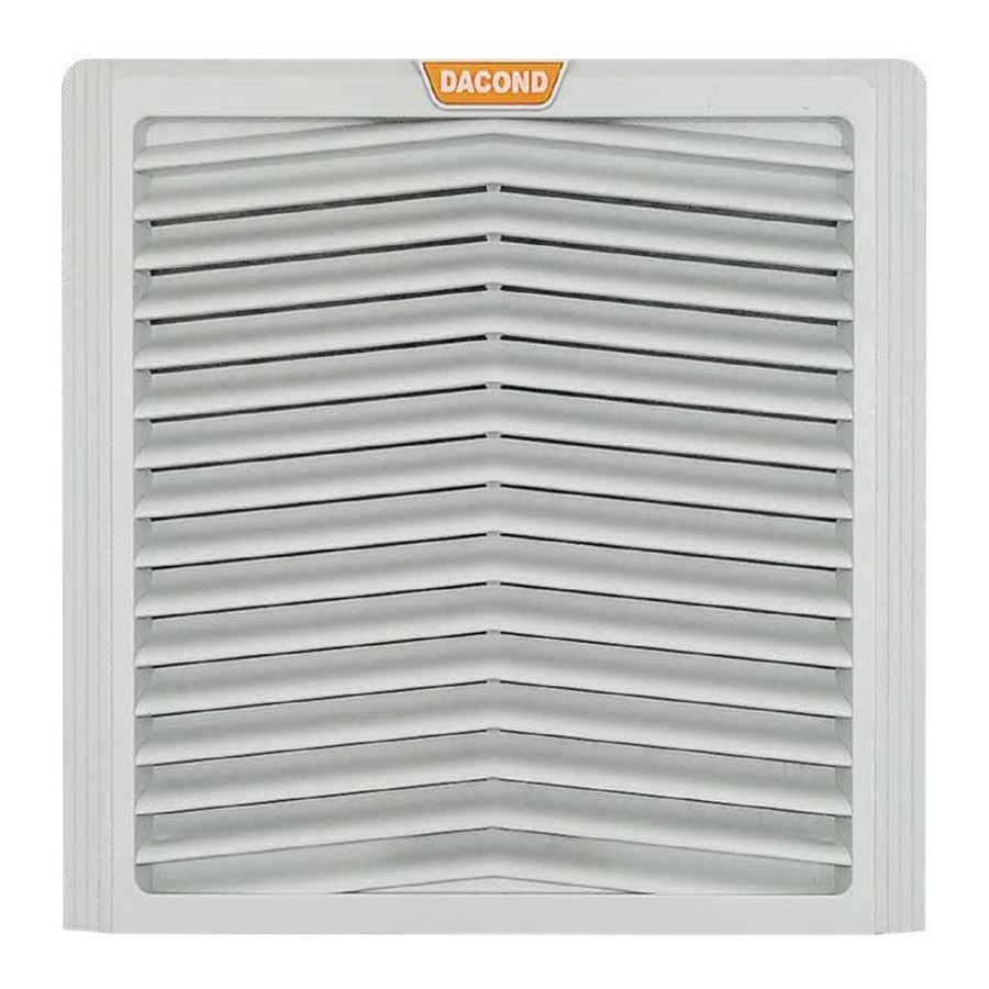 Решётка с фильтром DACOND DAC-FU95.300 (95×95 мм, IP54)