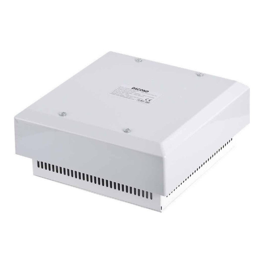 Вентилятор с фильтром DACOND DAC-F2E190-230-DP (накладной, для крыши щита)