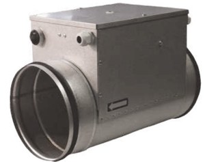 Канальный электрический нагреватель Komfovent ASDHE-400-500-9 (-30..0)/(0...+30)