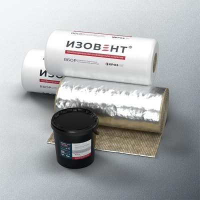 Комбинированное огнезащитное покрытие Изовент для воздуховодов (EI30–EI180)