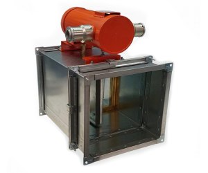 Клапан противопожарный взрывозащищённый КПВ.01(02;03)-В