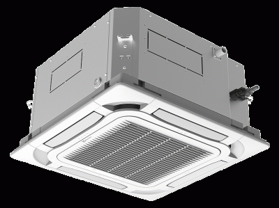 Комплект ELECTROLUX EACC-12H/UP3-DC/N8 инверторной сплит-системы, кассетного типа