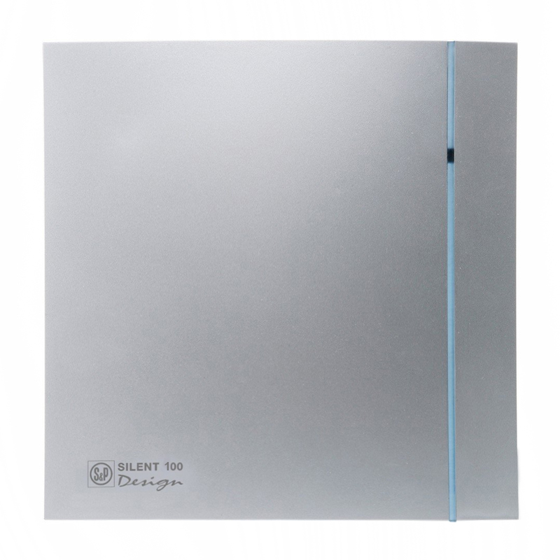 Накладной вентилятор Soler Palau SILENT-100 CZ SILVER DESIGN 3С
