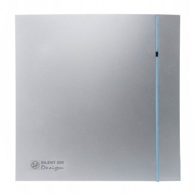 Накладной вентилятор Soler Palau SILENT-200 CRZ SILVER DESIGN 3C