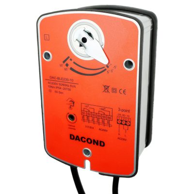 Электропривод DACOND DAC-BLE24-40 (40 Н·м, 24 В, дымоудаление, реверсивный)