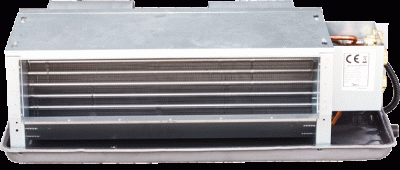 Канальные двухтрубные фанкойлы (трёхрядные) MDKT3-200FG12 (G30/G50)
