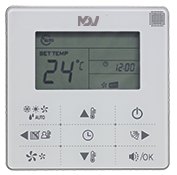 Кассетный двухтрубный фанкойл MDV MDKA-1500R