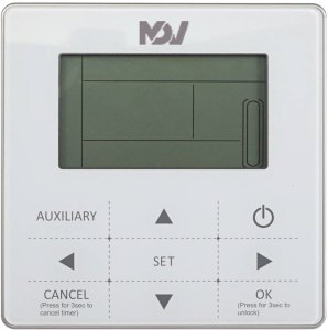 Напольно-потолочный двухтрубный фанкойл MDV MDKH1-V350-R4