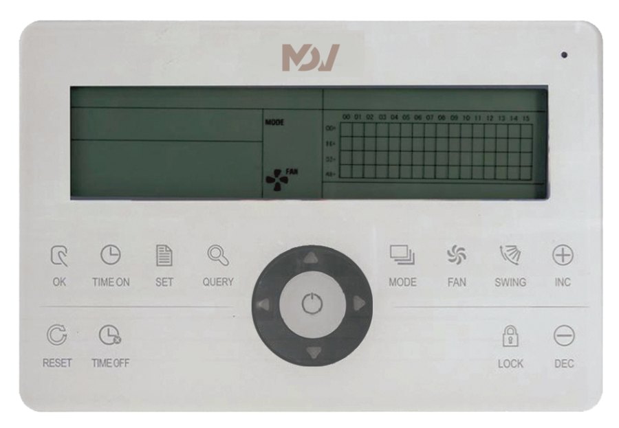 Напольно-потолочный четырёхтрубный фанкойл MDV MDKH3-V800F-R4