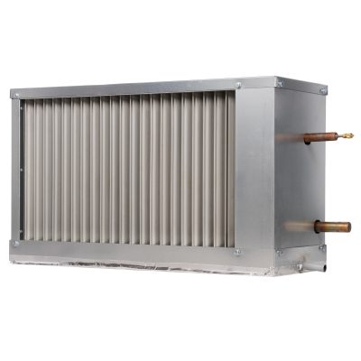 Охладитель фреоновый для прямоугольных каналов SHUFT WHR-R 600x350-4