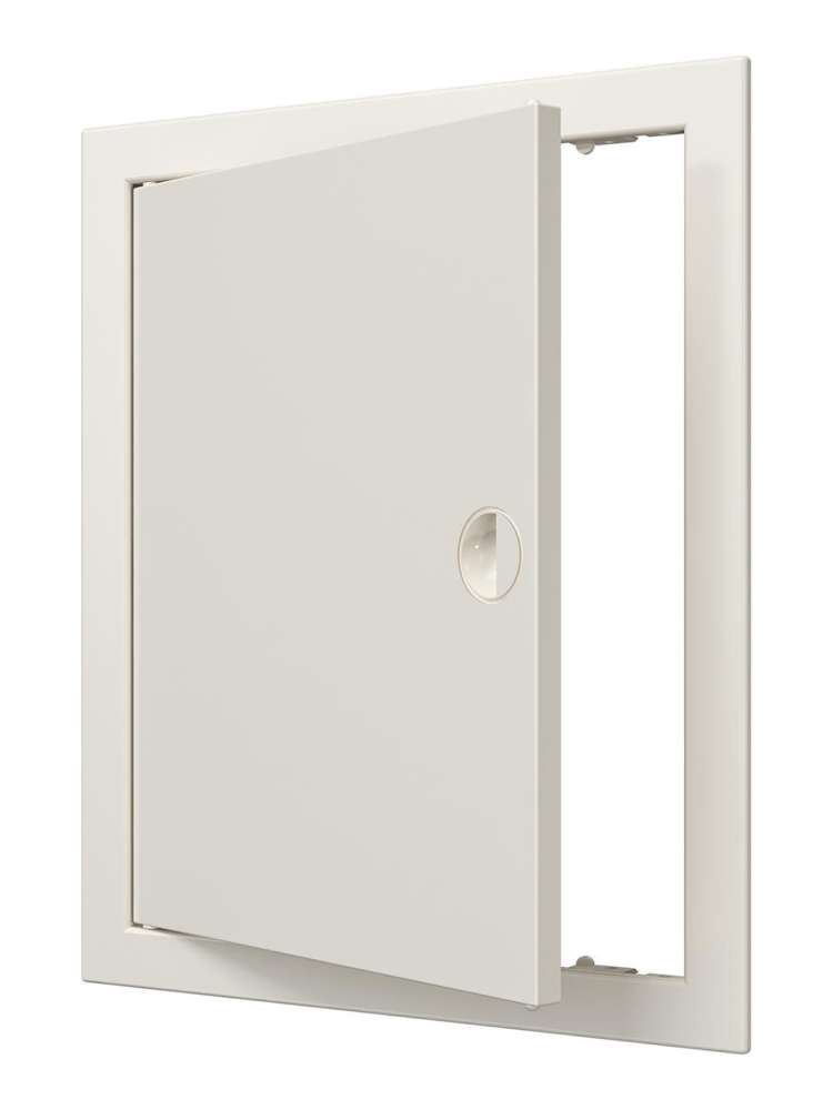 Люк ревизионный ЛР фланец 246х296 ручка 268х318 пластик Ivory EVECS