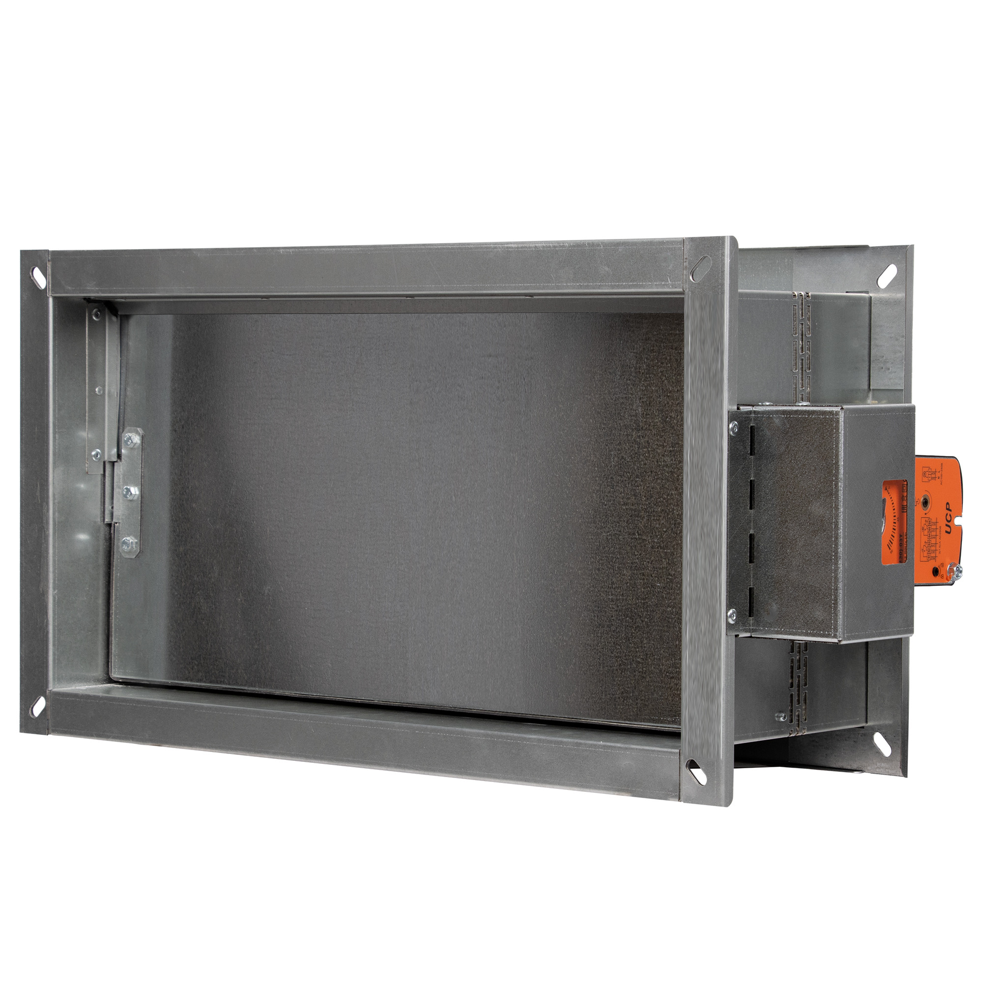 Клапан противопожарный SHUFT SHFDO-90-O-150_150-MB230-0-0-Kl-0, 150×150 мм, EI 90
