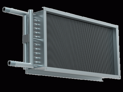 Нагреватель водяной для прямоугольных каналов SHUFT WHR 900x500-4