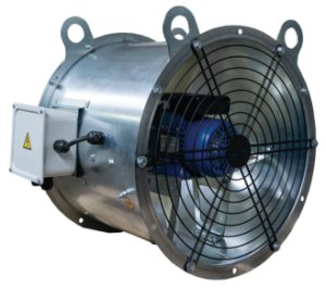 Вентилятор осевой РОСА-AGR/10L-G/MW-7,1-O-R4Z/7,1/PAG/47-А/0,75/1000/220-380/1-У2