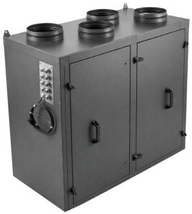 Приточно-вытяжная установка с роторным рекуператором RWN-RR-6800(50c)-ЕС(B500)-НЕ21-Vertical(N)