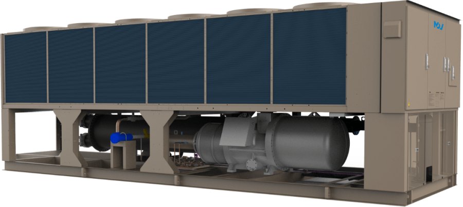 Чиллер MDV Воздухоохлаждаемые чиллеры MDV Air Screw MDVS-CAG280H Чиллер MDV Воздухоохлаждаемые чиллеры MDV Air Screw MDVS-CAG280H