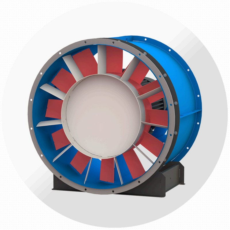 Осевой вентилятор ВО-13-284 №16, Ø1600 мм Осевой вентилятор ВО-13-284 №16, Ø1600 мм