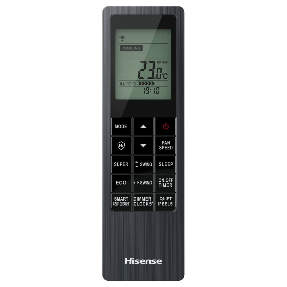 Инверторная сплит-система Hisense BLACK CRYSTAL SUPER DC Inverter AS-10UW4RVETG01(B)
