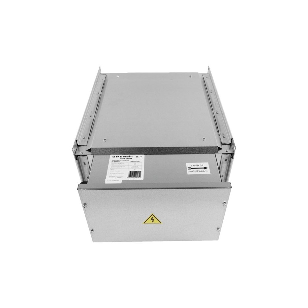 Электрический нагреватель для прямоугольных каналов ZILON ZES 400x200-9