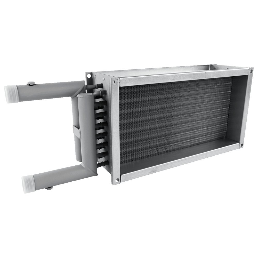 Водяной нагреватель для прямоугольных каналов ZILON ZWS 400x200-2 Водяной нагреватель для прямоугольных каналов ZILON ZWS 400x200-2