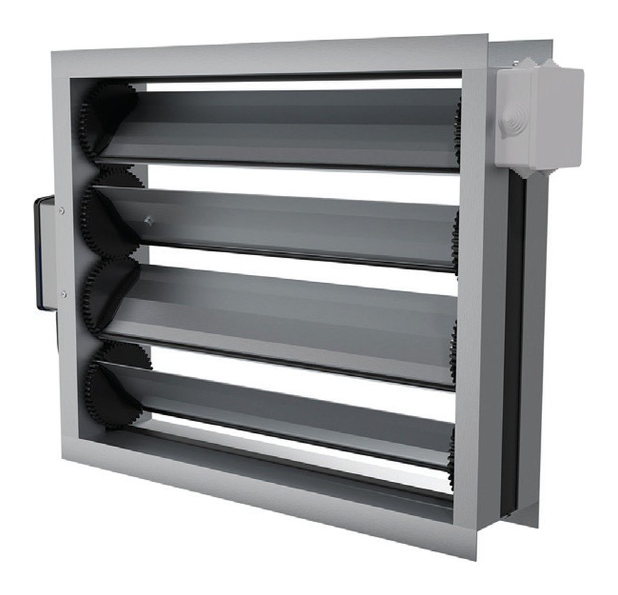 Воздушный клапан с электроподогревом ВКп 900×1500